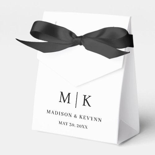 Minimal and Chic  Wedding  Favor Boxes