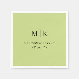 Minimal and Chic   Wedding Napkins