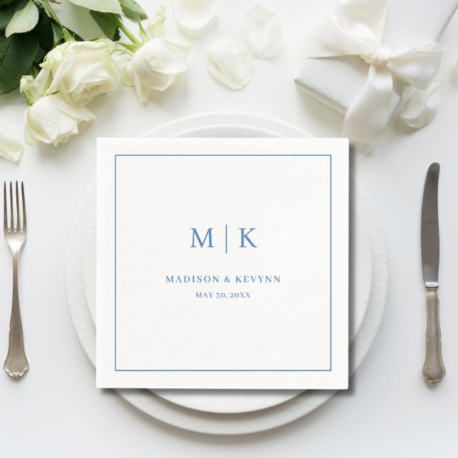 Minimal and Chic  | Wedding Napkins (Creator Uploaded)