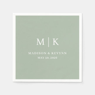 Minimal and Chic | Wedding Napkins