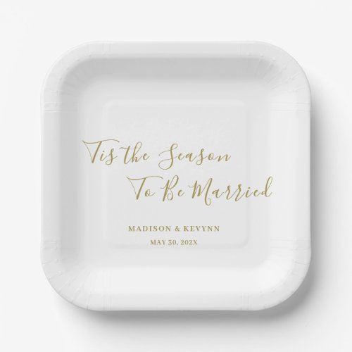 Minimal and Chic  Wedding Napkins Paper Plates
