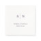 Minimal and Chic | White and Purple Wedding