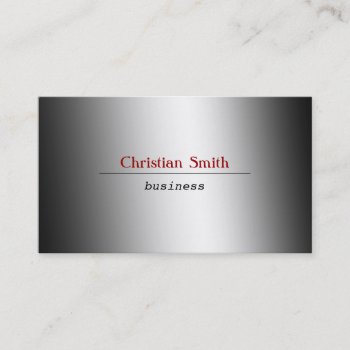 Minimal And  Modern Business Card by Stangrit at Zazzle