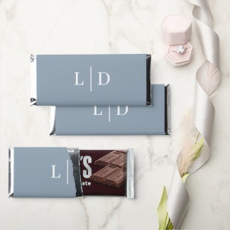 Minimal and Simple Personalized Wedding Hershey Bar Favors