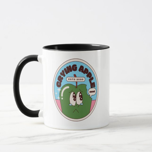 Minimal Apple-Inspired Mug (Left)