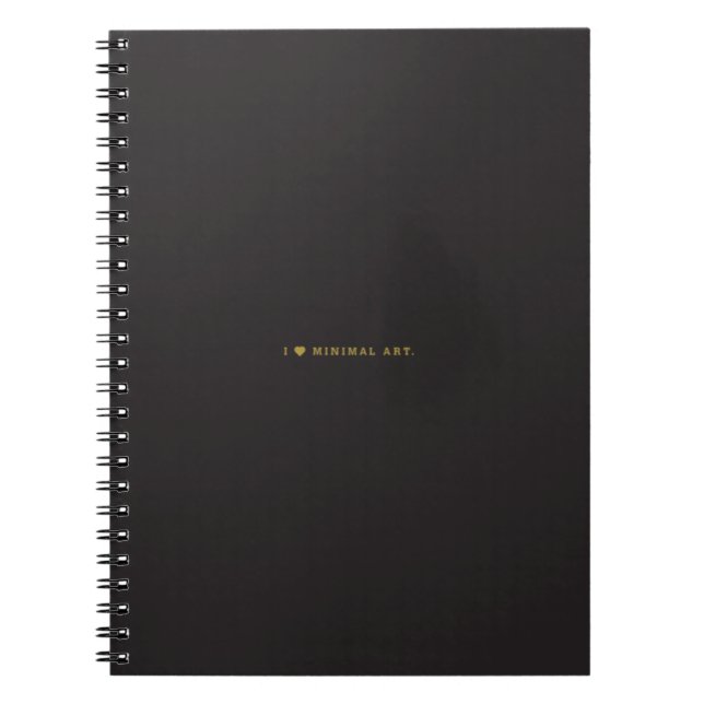 Minimal Art Notebook (Front)