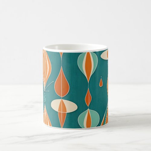 Minimal Atomic Drops Design Coffee Mug