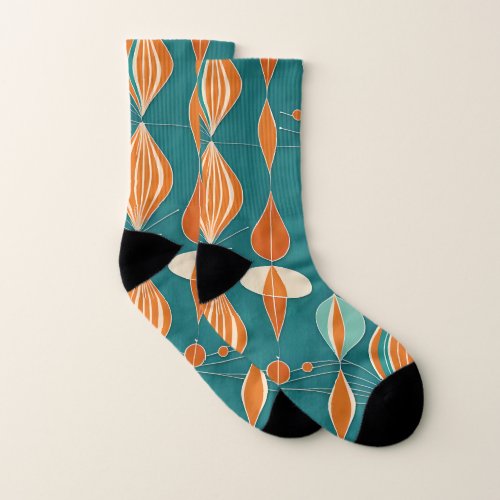 Minimal Atomic Drops Design Socks