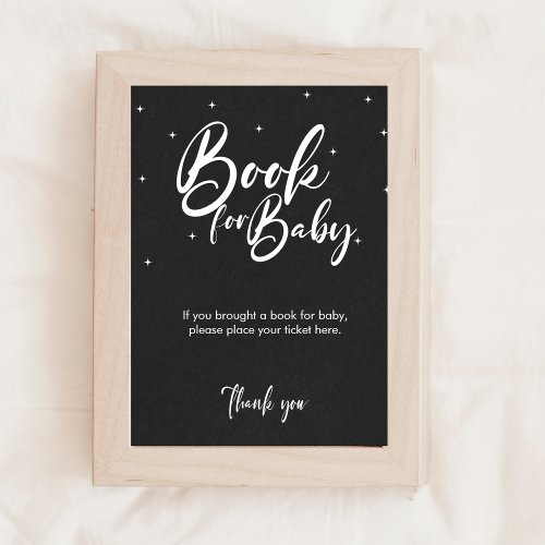 Minimal Baby Shower Games Books For Baby Sign 
