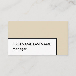 Minimal, Basic Professional Business Card