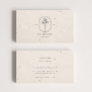 Minimal Beige Textured Business Card