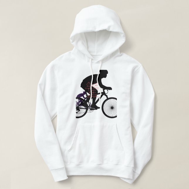 Minimal Bicycle Art –  Hoodie (Design Front)