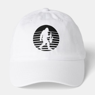 Minimal Bigfoot Saxophone Sunset Hat