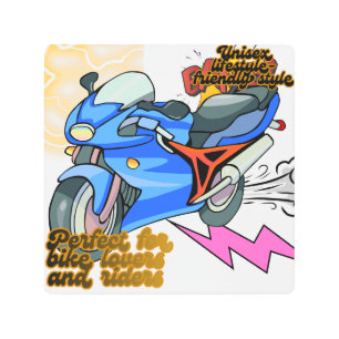 Minimal Bike Art Graphic –Motorcycle