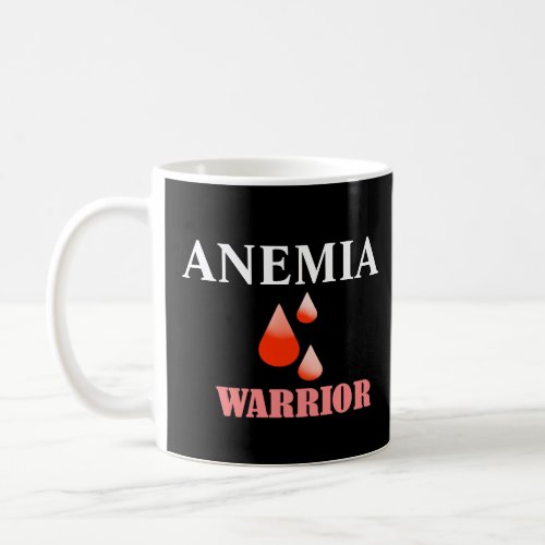 minimal black and white Anemia Iron Deficiency Coffee Mug