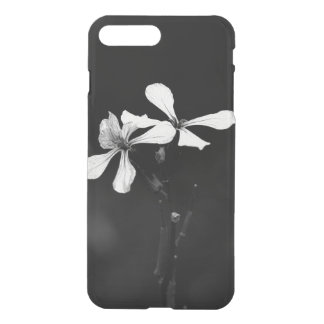 minimal black and white floral iPhone 8 plus/7 plus case