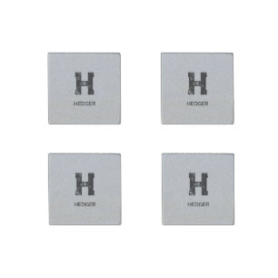 MINIMAL BLACK ONE LETTER MONOGRAM NAME SANDSTONE STONE MAGNET