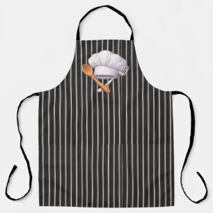 Minimal Black & White Kitchen Apron