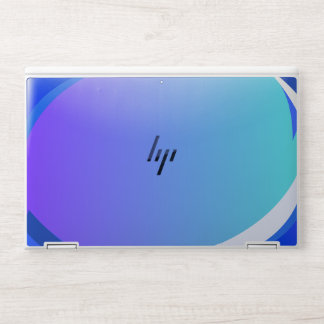 Minimal Blue Purple Gradient Laptop Skin
