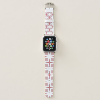 Minimal Blush Pink Geometric Apple Watch Band