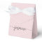 Minimal Blush Pink Girly Monogram Name Script 