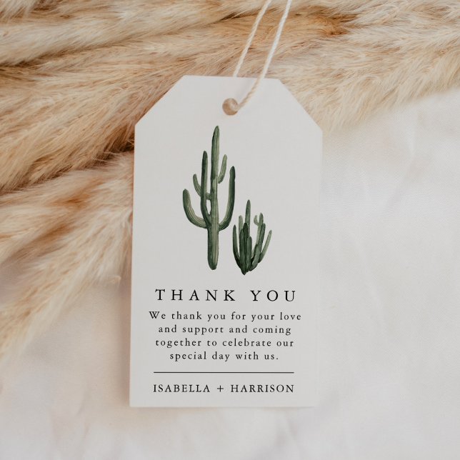 Minimal Bohemian Cactus Desert Tag (Creator Uploaded)