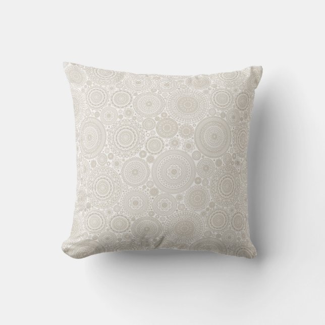 Minimal Bohemian Geometric Home Decor  Throw Pillow (Front)
