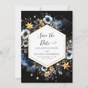 Minimal Boho Celestial Wedding Save The Date