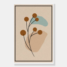 Minimal Botanical Abstract Nature Aesthetic