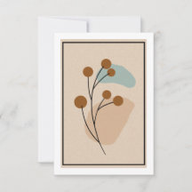 Minimal Botanical Abstract Nature Aesthetic