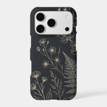 Minimal Botanical iPhone 17 Pro Slim Fit Case