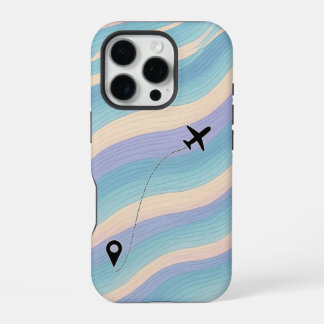 "Minimal Botanical Line Art Phone Cas iPhone 16 Pro Case