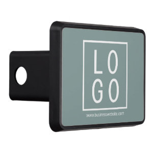 MINIMAL BUSINESS BRANDED COMPANY LOGO PROMOTIONAL HITCH COVER