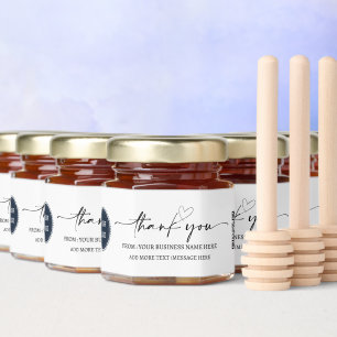 Minimal Business Corporate Promotional Gift Honey Jar Favors