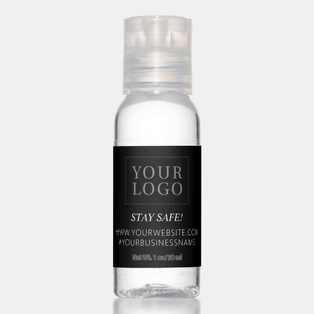 Minimal Business Logo / Promotion Covid 19 Hand Sanitizer (Front)