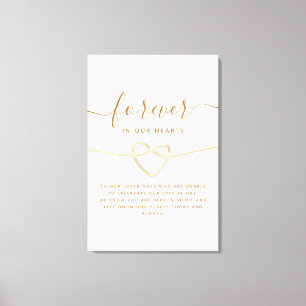 Minimal Calligraphy Wedding Memorial Sign