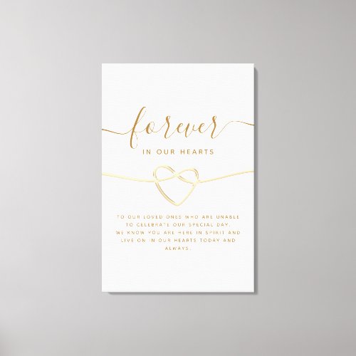 Minimal Calligraphy Wedding Memorial Sign