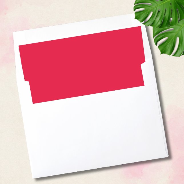 Minimal Chic Amaranth – A Bold and Romantic Envelope Liner (Creator Uploaded)