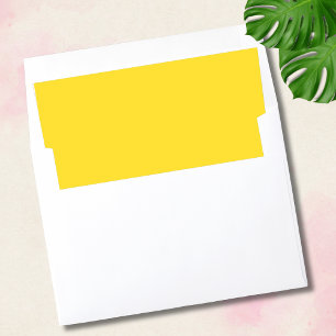 Minimal Chic Banana Yellow – A Playful and Sunny  Envelope Liner