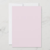 Minimal Chic Blush Pink And Charcoal Flowers Invitation Zazzle