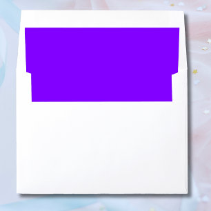 Minimal Chic Neon Indigo magic and unforgettable Envelope Liner