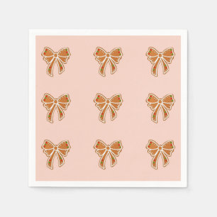 Minimal Christmas Cookies Napkins