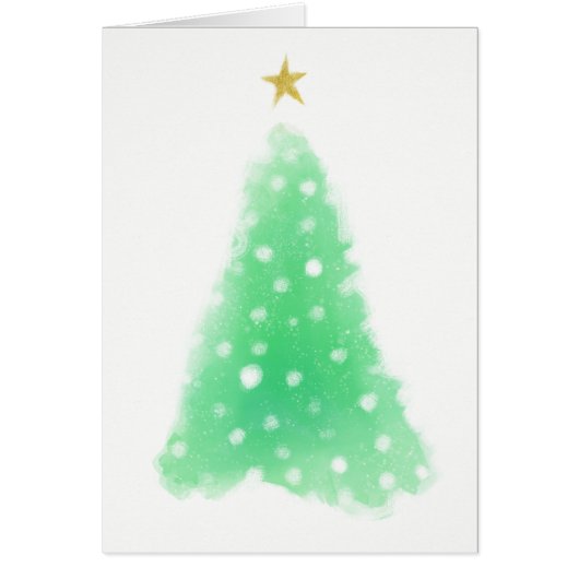 Minimal Christmas Tree Cards (Front)