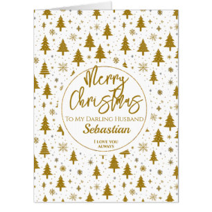 Minimal Christmas Tree Oversized Card