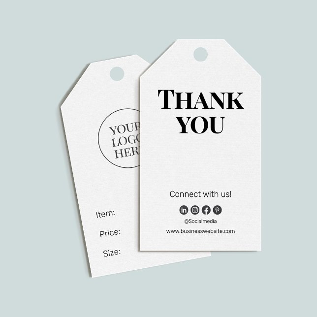 Minimal Classic Business  Price Tag (Creator Uploaded)