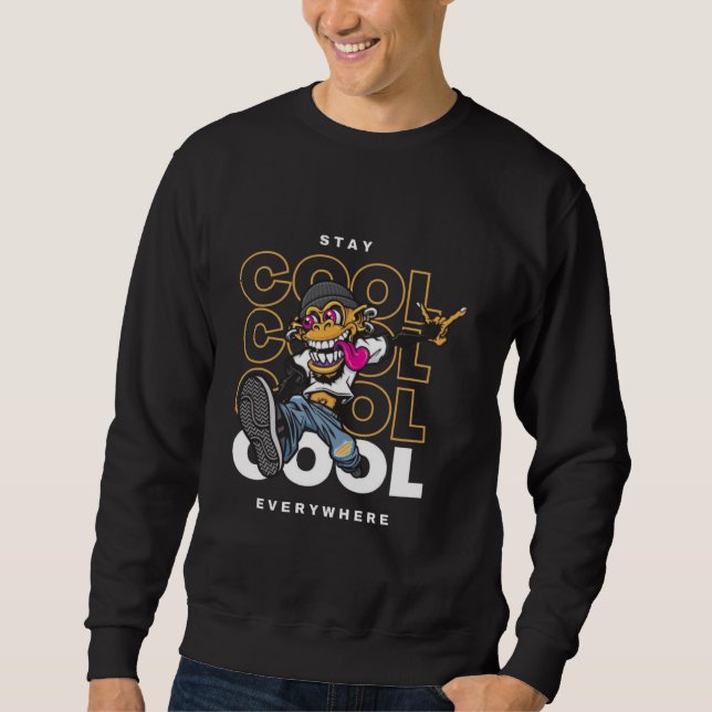 Minimal classic t-shirt simplicity meets fashion sweatshirt (Front)
