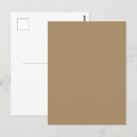 Minimal Coffee Postcard Template – Customizable