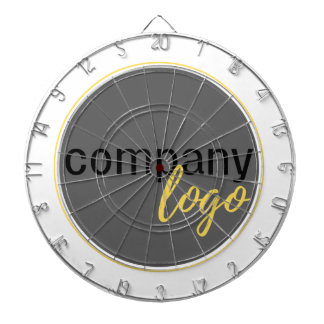 MINIMAL COMPANY BRANDED BUSINESS LOGO DESIGN DART BOARD