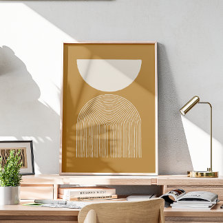 Minimal contemporary art III Poster