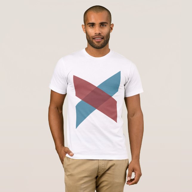 Minimal Crossing T-Shirt (Front Full)
